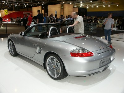 Porsche Boxster S Rear : click to zoom picture.